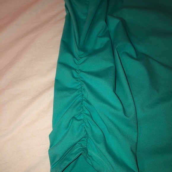 Women’s Calia By Carrie Underwood Sports Tank Top Cinch Side Size L Teal - Picture 8 of 8